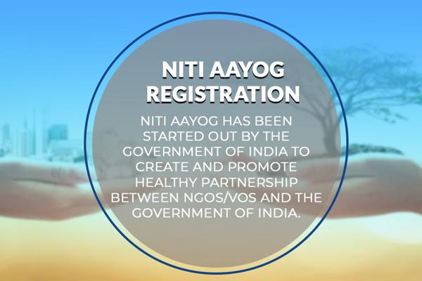 NITI Aayog Registration Image